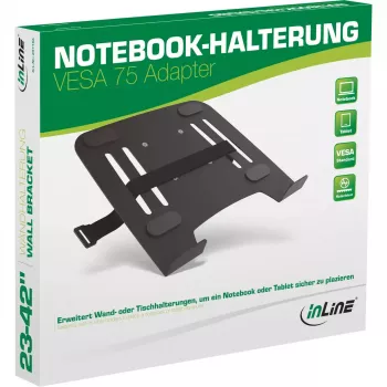 Supporto / stand per notebook InLine con adattatore VESA 75