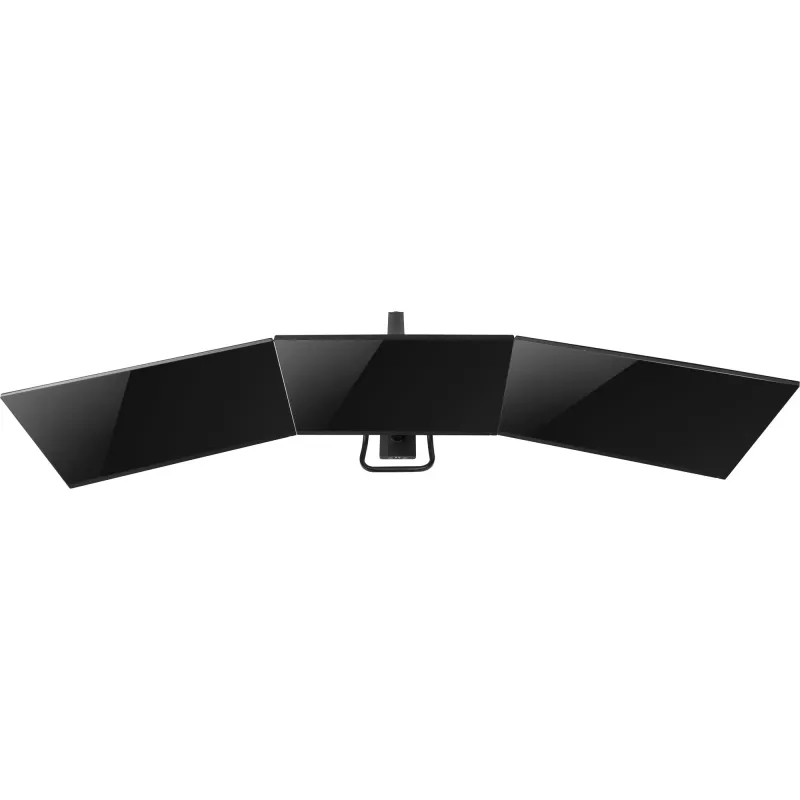 InLine supporto da scrivania con braccio e USB3.0, orientabile, per 3 monitor fino a 27