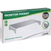 Piattaforma per monitor InLine in alluminio 63 mm max. 10 kg autoportante argento 23175A