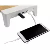 InLine Monitor Platform+, 2x USB 3.2 Gen1 e ricarica QC3, 80mm, max. 15kg