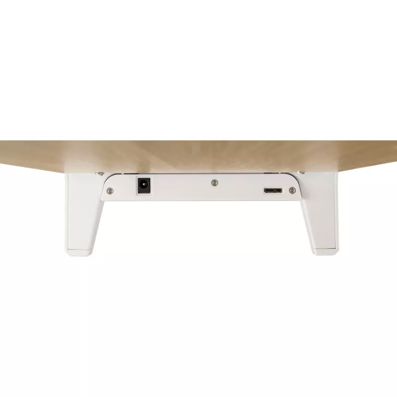 InLine Monitor Platform+, 2x USB 3.2 Gen1 e ricarica QC3, 80mm, max. 15kg