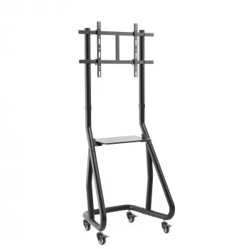 Carrello multimediale InLine 23177A per TV LED 37 pollici–80 pollici, max. 80 kg