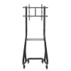 Carrello multimediale InLine 23177A per TV LED 37 pollici–80 pollici, max. 80 kg