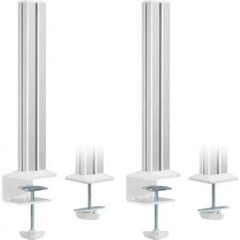 Pannello da tavolo Slatwall InLine 23181E in alluminio 1 m con 2 supporti 0,43 m