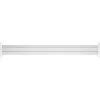 Pannello da tavolo Slatwall InLine 23181E in alluminio 1 m con 2 supporti 0,43 m