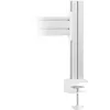 Pannello da tavolo Slatwall InLine 23181E in alluminio 1 m con 2 supporti 0,43 m