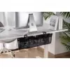 Canalina portacavi InLine 23199B nero rete di contenimento sottotavolo 610x240x390 mm