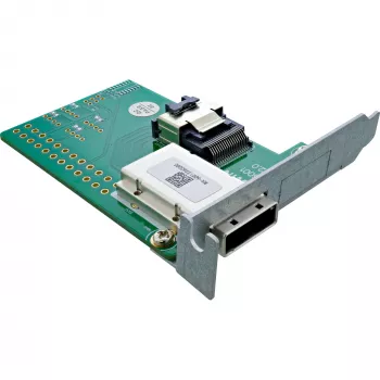 Staffa adattatore SAS Low-Profile InLine esterna SFF-8088 / interna SFF-8087