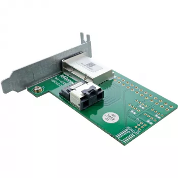 Staffa adattatore SAS Low-Profile InLine esterna SFF-8088 / interna SFF-8087