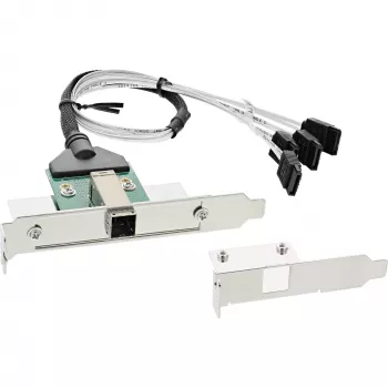 Scheda interfaccia SATA InLine SFF-8644 4x SATA