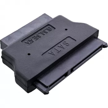 Adattatore SATA InLine 22 pin lato cavo su Slimline SATA 13 pin PCB