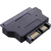 Adattatore SATA InLine 22 pin lato cavo su Slimline SATA 13 pin PCB