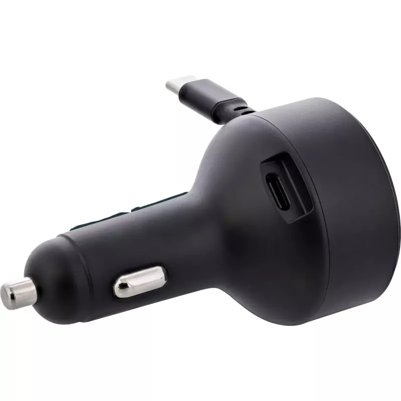 Caricabatterie mobile universale InLine 31502R nero accendisigari ricarica rapida auto