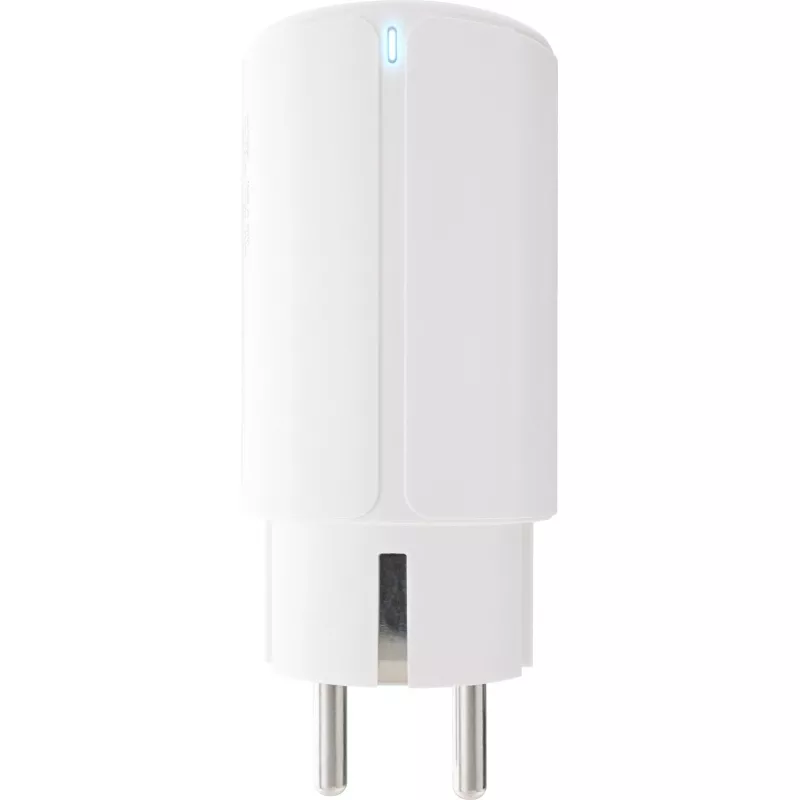 InLine alimentatore USB PD, caricabatterie GaN, 3 porte, Dual-USB-C + USB-A, 65W, bianco