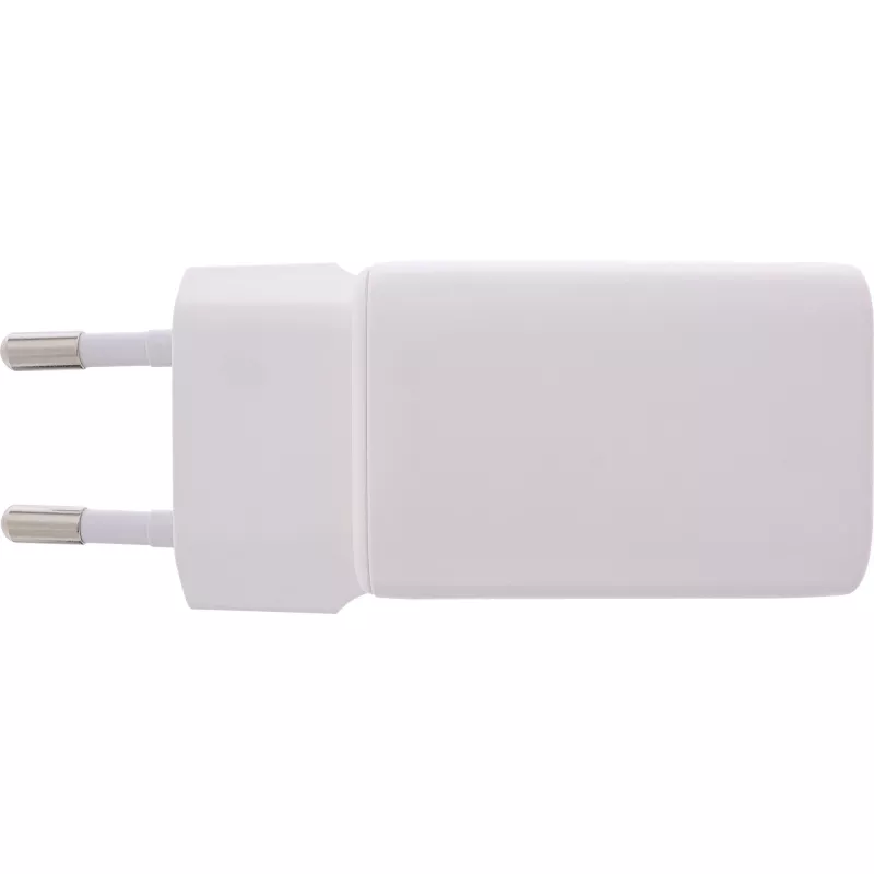 InLine alimentatore USB, caricabatterie USB-A + USB-C, 33W, PD + QC, bianco