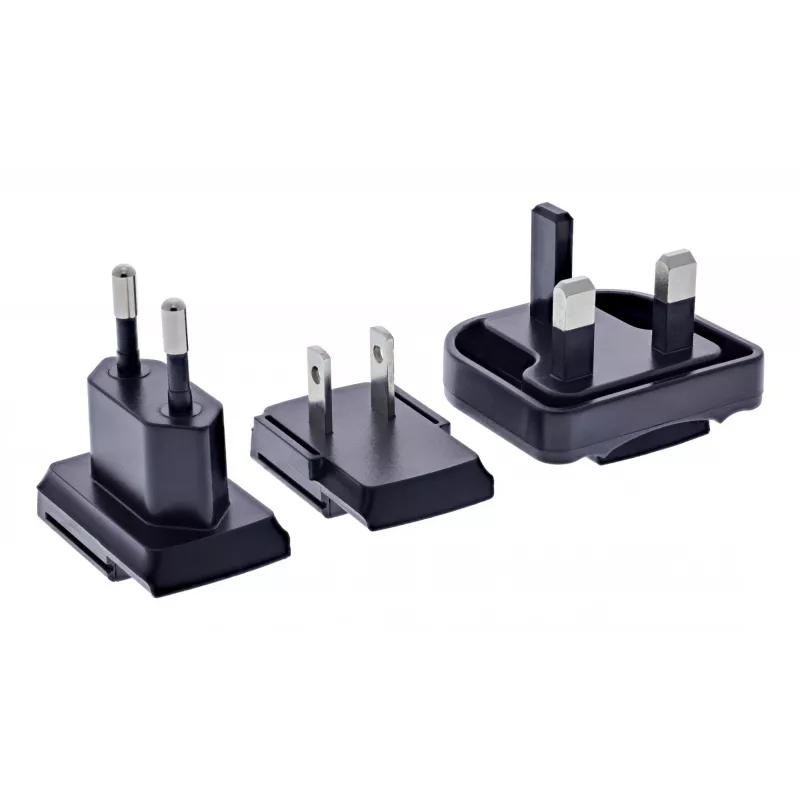 InLine 31516D caricabatterie mobile universale nero AC ricarica rapida da interno