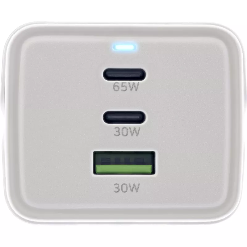 Alimentatore USB InLine, caricabatterie GaN, 2x USB-C, 1x USB-A, PD 3.0, presa di sicurezza