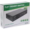 Switch non gestito InLine PoE+ Gigabit Network Switch 5 porte 4x PoE+ 1xSFP 1Gb/s desktop
