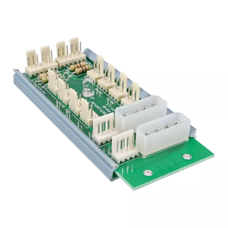 Pannello multi porta InLine 2x Molex 4 pin su 12 x connettore ventola 3 pin per 12 ventole