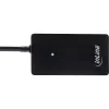 Hub USB 2.0 InLine 4 porte, connettore maschio Type-A su 4x connettore femmina Type-A, nero, 30 cm