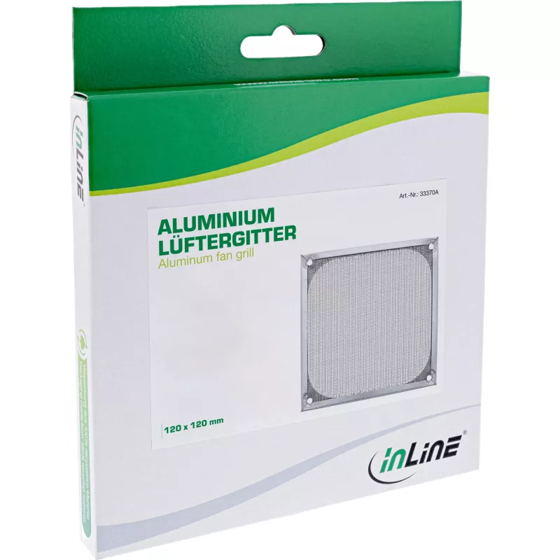 Filtro in alluminio per griglia ventola InLine 33370A