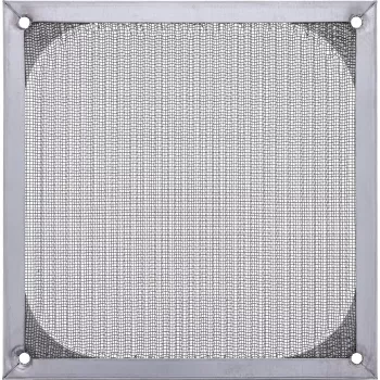 Filtro in alluminio per griglia ventola InLine 33372A 140x140mm
