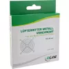 Griglia di protezione per ventola InLine in metallo cromato, 92x92mm