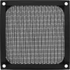 Filtro in alluminio per griglia ventola InLine, nero, 92x92 mm