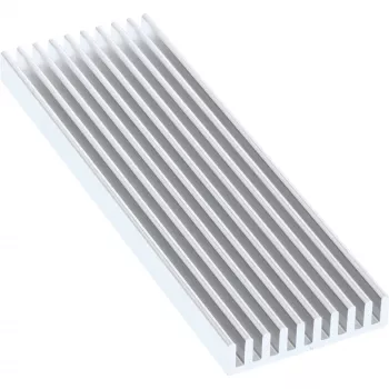 Dissipatore SSD InLine, alette di raffreddamento / dissipatore, adatto per SSD M.2