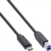 Hub InLine USB 3.2 Gen.1 7 porte case in alluminio con alimentatore 2,5A, nero