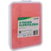 InLine scatola portaminuteria, 4 scomparti, 180x140x40mm, arancione