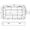 InLine scatola portaminuteria 10 scomparti 206x107x33mm, trasparente
