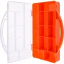 InLine scatola portaminuteria, 11 scomparti, 271x186x40mm, arancione