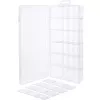 InLine scatola portaminuteria, 18 scomparti, 207x110x27mm, trasparente