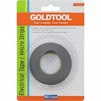 Nastro isolante elettrico InLine 43039A 18mm x 18m nero