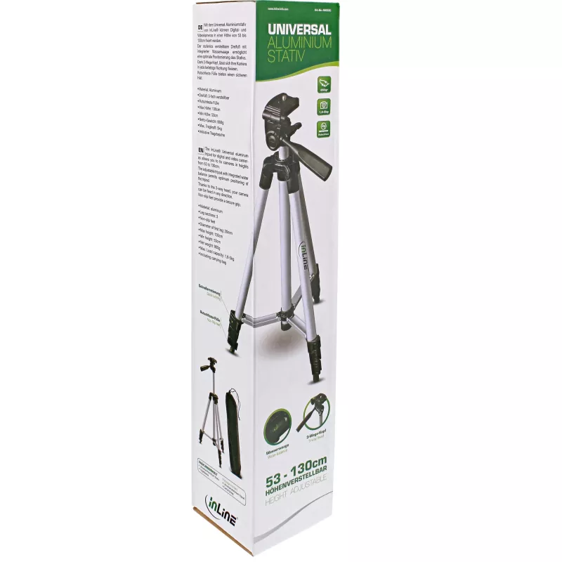 InLine treppiede professionale in alluminio 3 gambe fino a 1,30 m