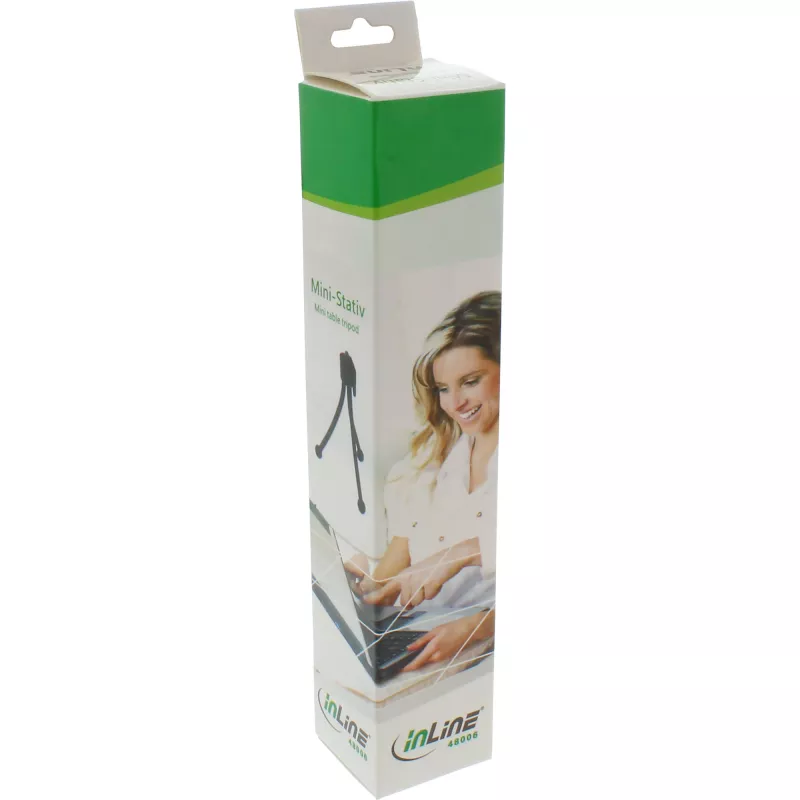 InLine mini treppiede per fotocamere digitali 12,5 cm