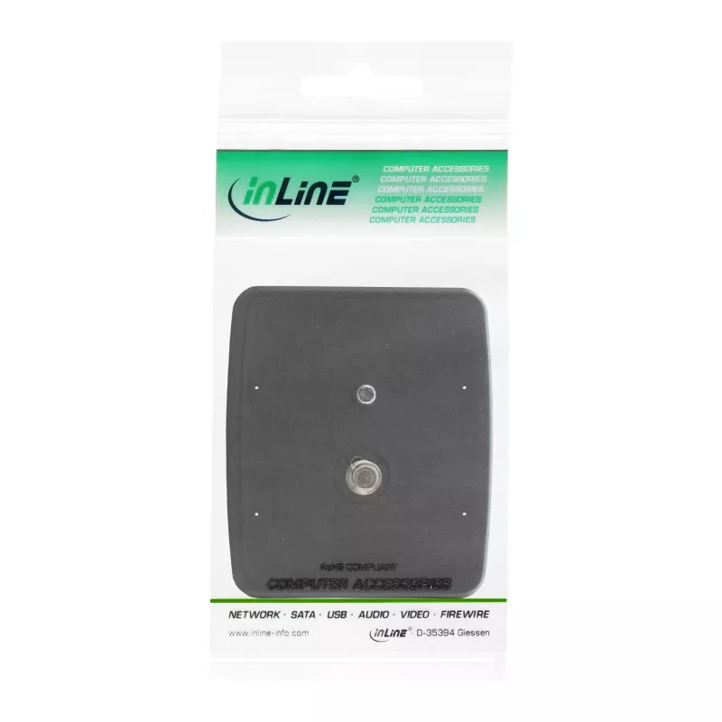 InLine accessorio per treppiede piastra a sgancio rapido per fotocamera forma rettangolare 48015X