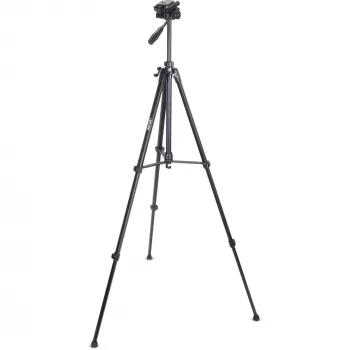 InLine treppiede professionale leggero nero portata 5 kg altezza 173 cm