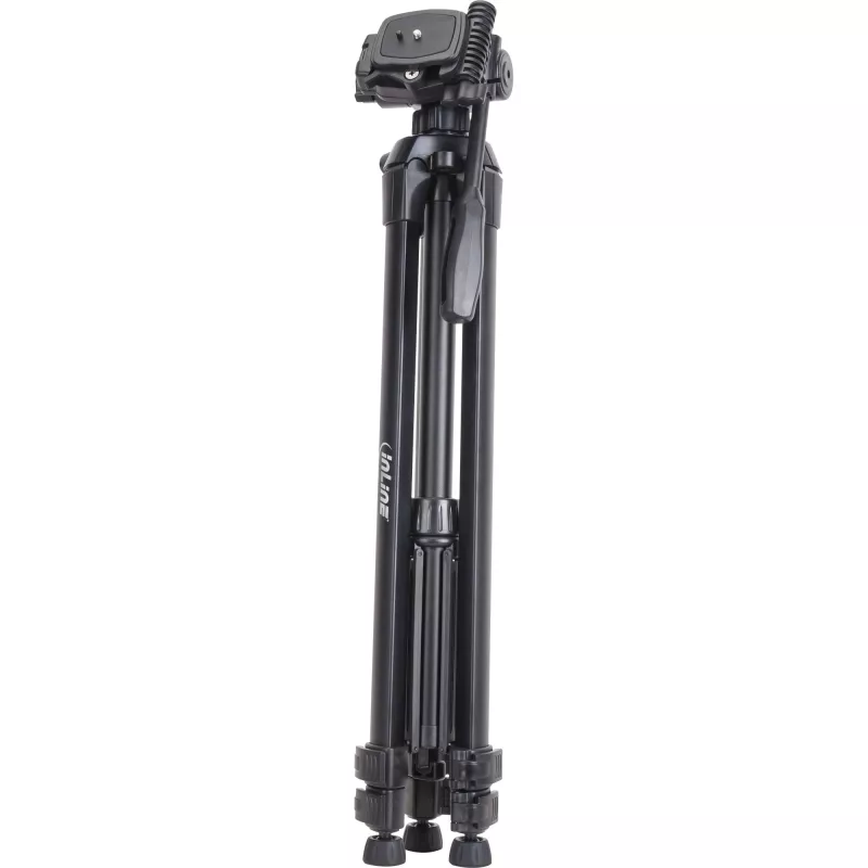 InLine treppiede professionale leggero nero portata 5 kg altezza 173 cm