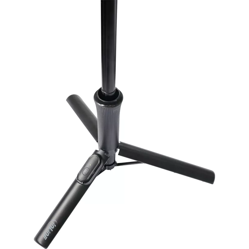 Treppiede selfie stick InLine 48091 con telecomando Bluetooth – supporto smartphone estensibile