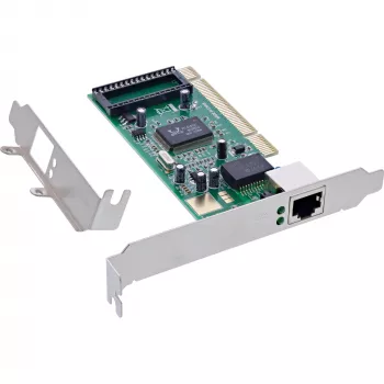 InLine adattatore Gigabit Ethernet PCI 1x RJ45 interfaccia host PCI