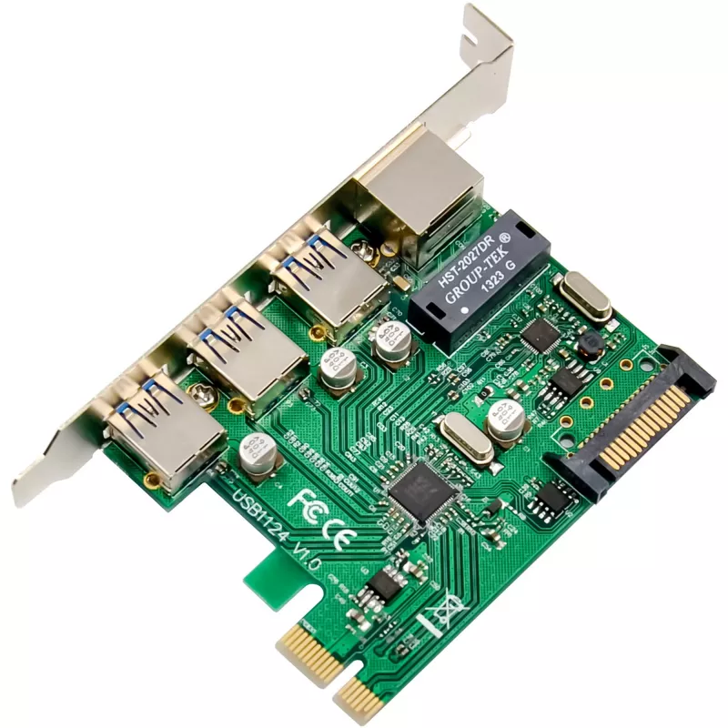 Scheda di rete InLine 51125R Ethernet 1000 Mbit/s PCI Express