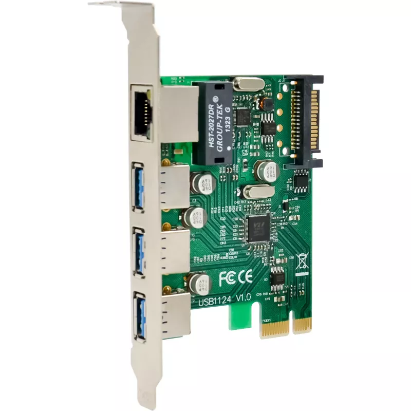 Scheda di rete InLine 51125R Ethernet 1000 Mbit/s PCI Express