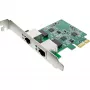 InLine 51126A Scheda di rete Dual 2,5 Gigabit, 2x RJ45, PCIe x1, staffa LP inclusa