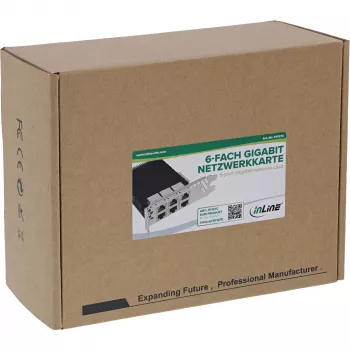 Scheda di rete Ethernet interna InLine 51127C 1000 Mbit/s PCI Express