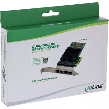 Scheda di rete Ethernet interna InLine 51127E 1000 Mbit/s PCI Express