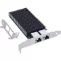 InLine scheda di rete Dual 10-Gigabit, 2x RJ45 10Gb/s, PCIe x8, incl. staffa LP