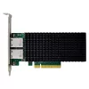 InLine scheda di rete Dual 10-Gigabit, 2x RJ45 10Gb/s, PCIe x8, incl. staffa LP
