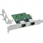 Scheda di rete InLine 51128K Dual Gigabit 2x RJ45 PCIe x1